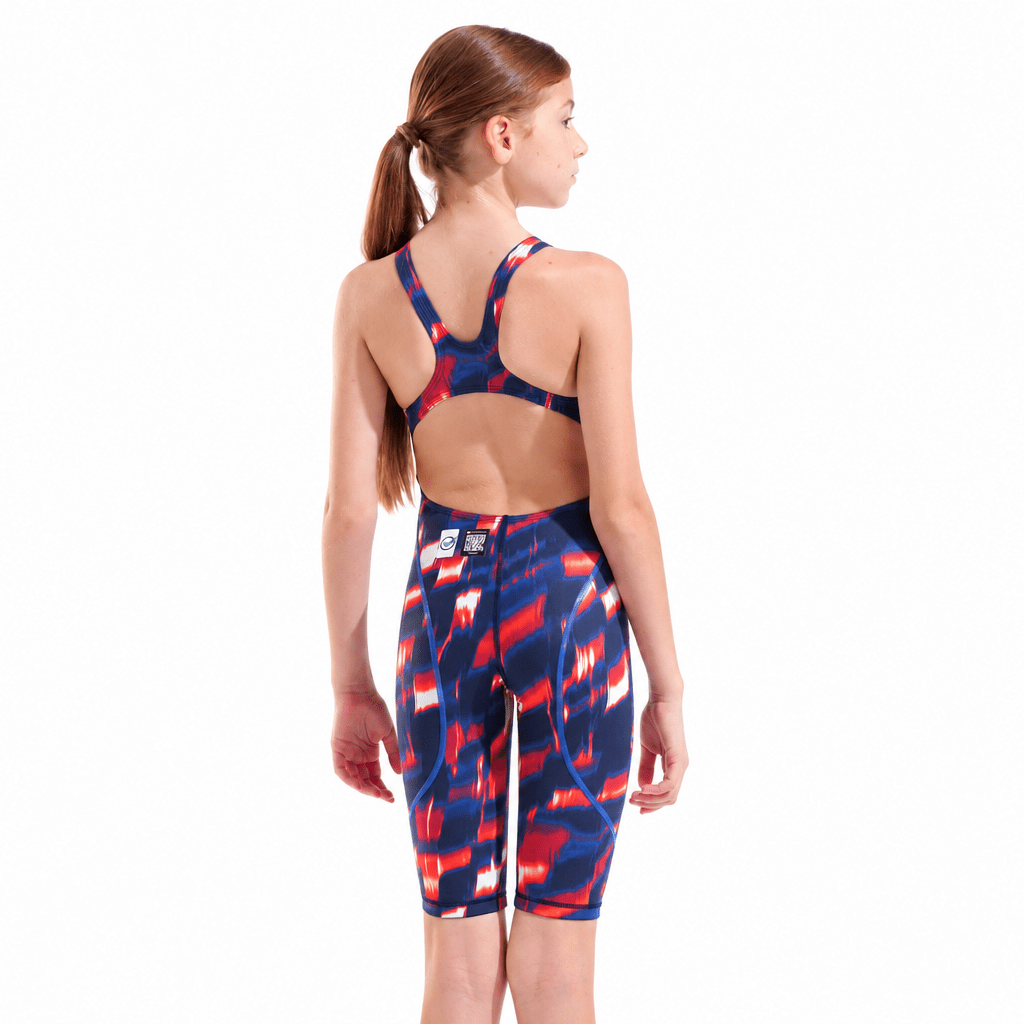 Arena Powerskin ST NEXT LE Red/White/Blue Junior Open Back Technical Suit (12U Compliant) - East Valley Sports Technical SuitTechnical Suit