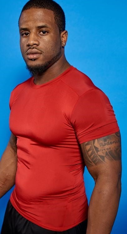 BAW Men's Compression Rashguard Short Sleeve - East Valley Sports