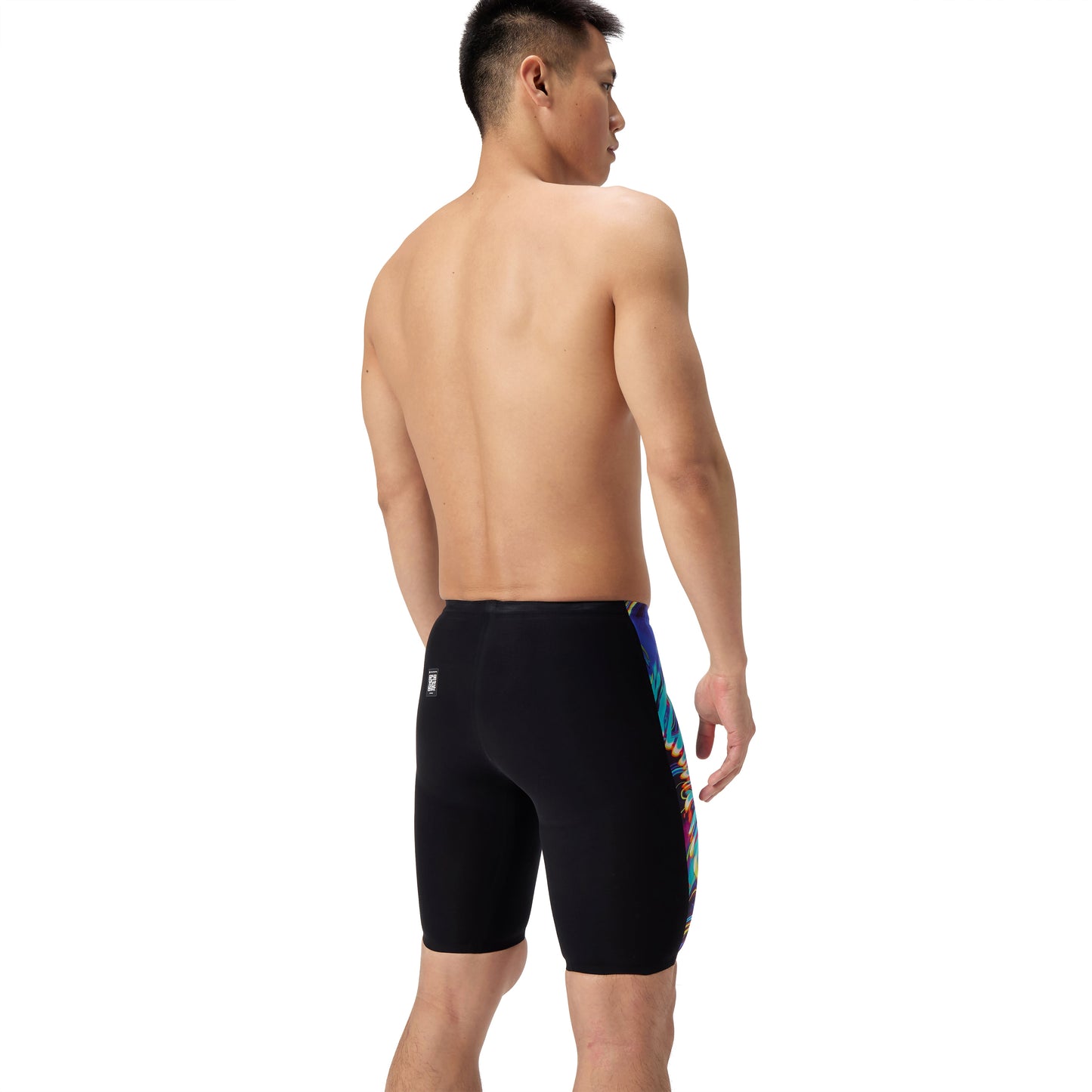 Speedo Fastskin LZR Pure Valor 2.0 Black/Molten Blur High Waist Jammer Technical Suit - East Valley Sports Technical SuitTechnical Suit