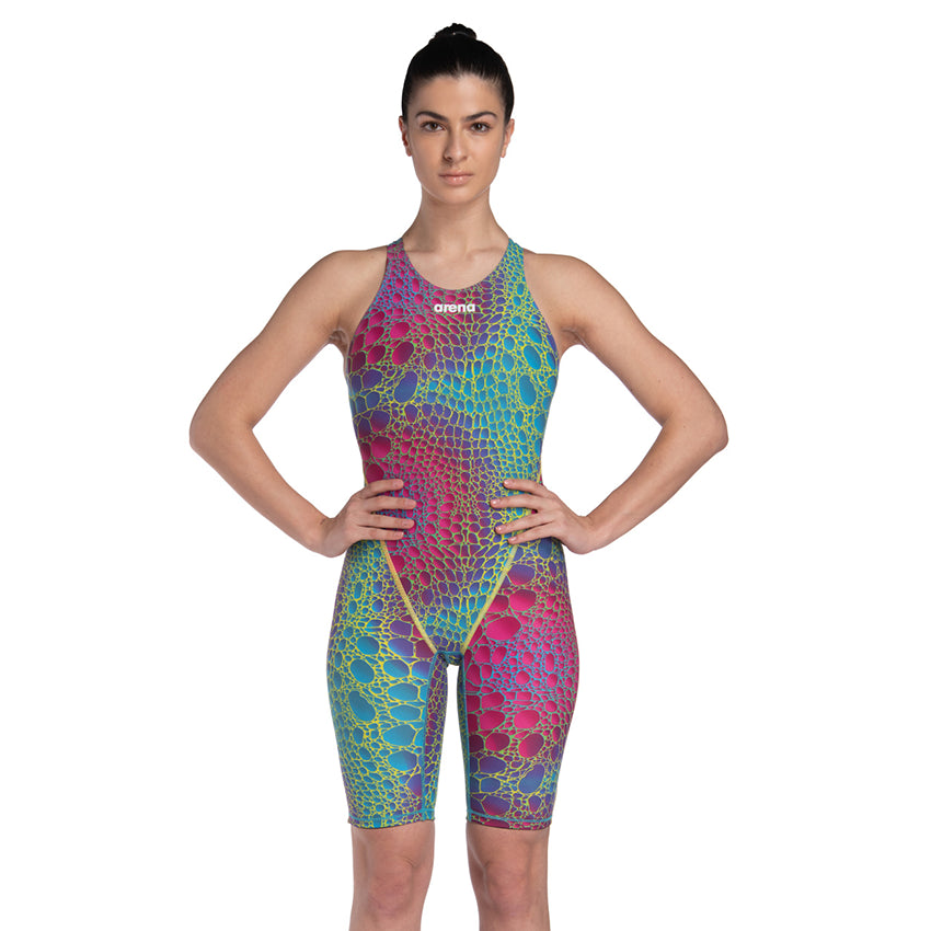 Arena Powerskin ST NEXT LE Aurora Caimano Open Back Technical Suit (12U Compliant)