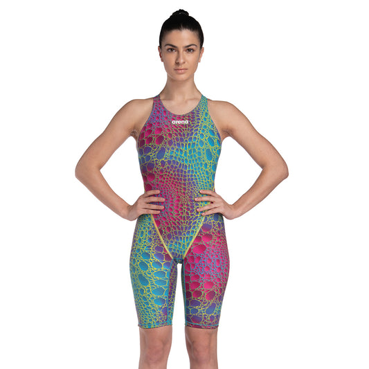 Arena Powerskin ST NEXT LE Aurora Caimano Open Back Technical Suit (12U Compliant)