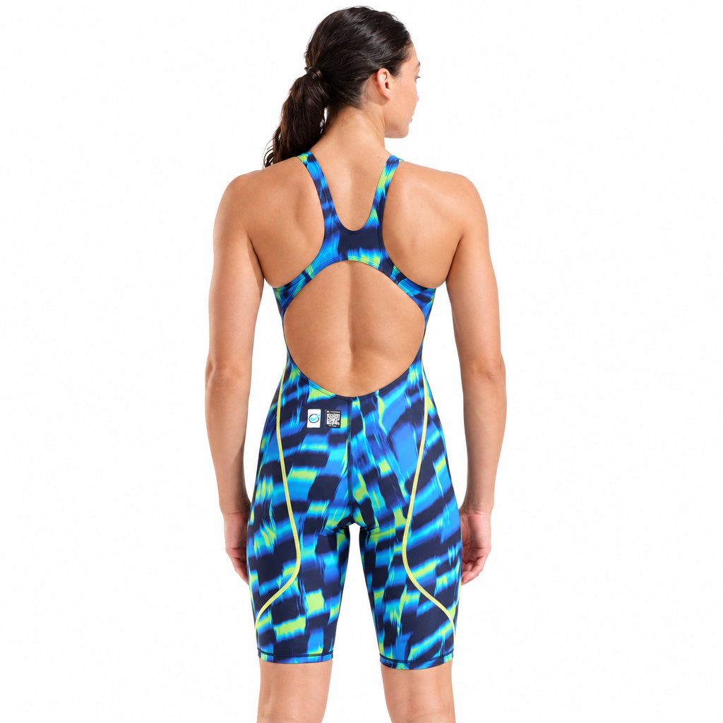 Arena Powerskin ST NEXT LE Aqua Gleam Open Back Technical Suit (12U Compliant)