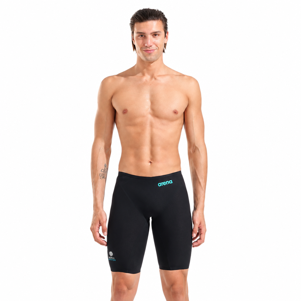 Arena Powerskin Carbon Air 3 Black/Teal Jammer Technical Suit