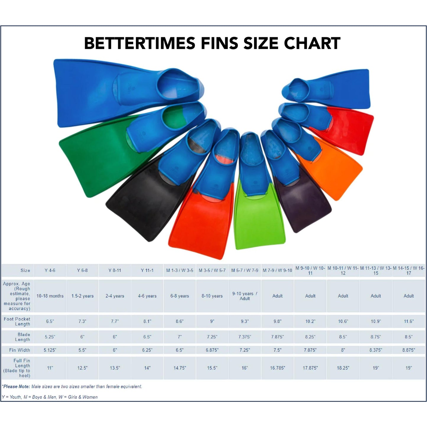 Bettertimes Tritan Training Fin