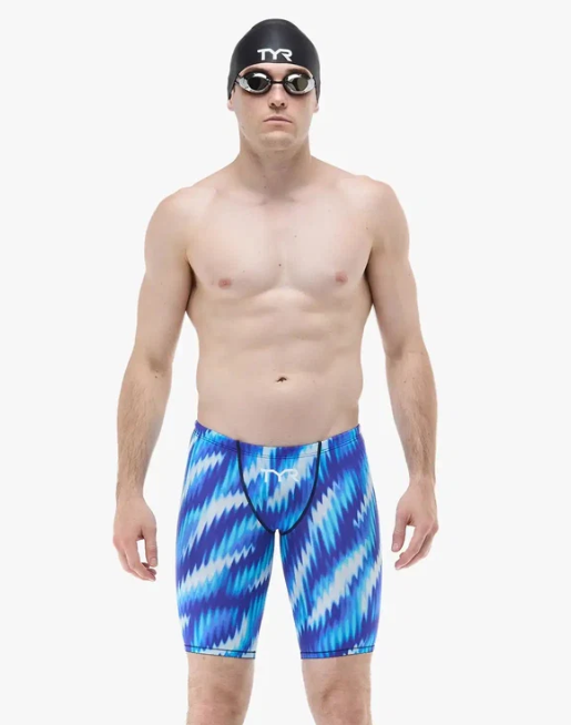 TYR Thresher Cryo Ocean Blue Jammer Technical Suit