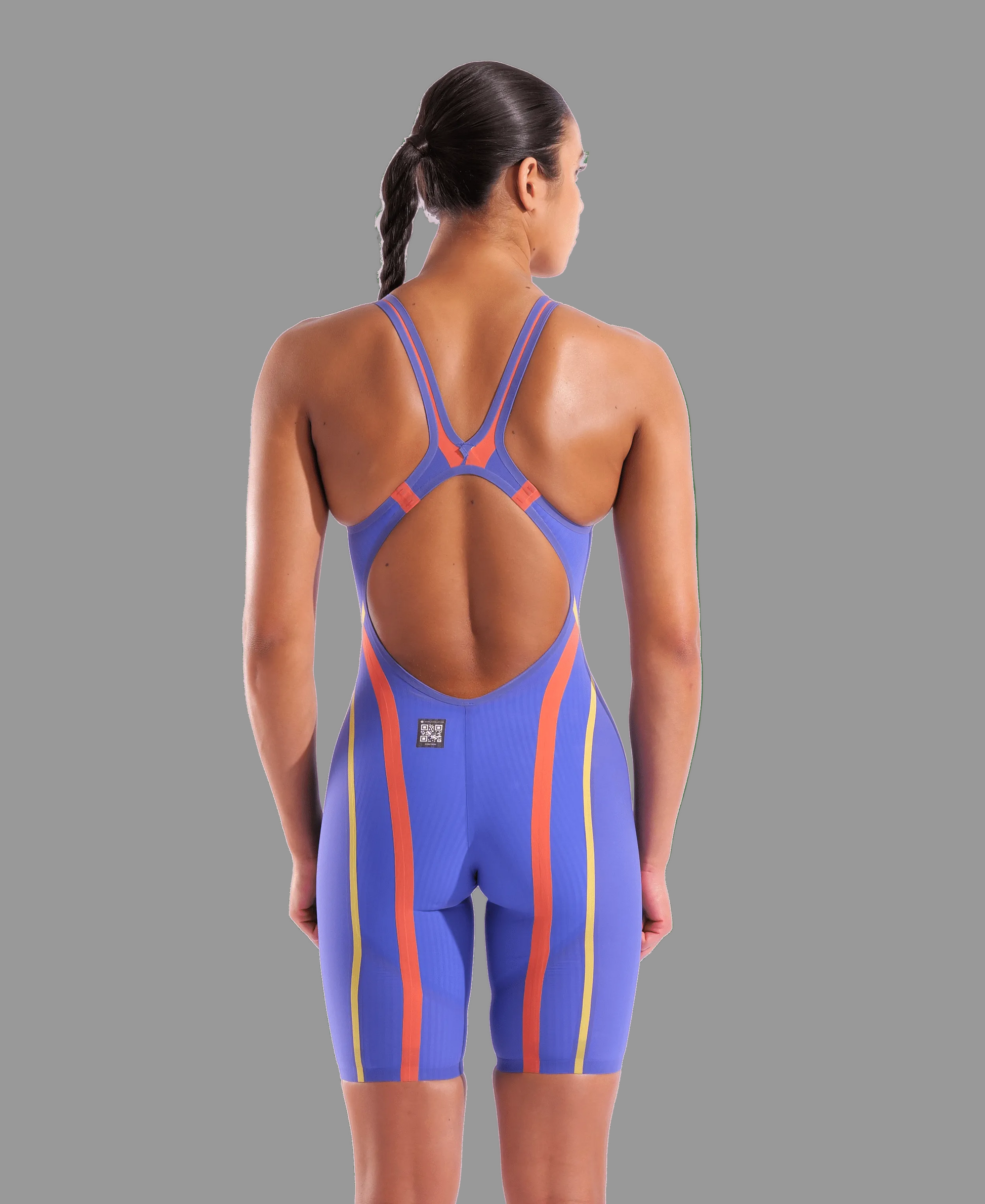 Arena Powerskin Primo SL LE Future Dusk/Coral Open Back Technical Suit - East Valley Sports