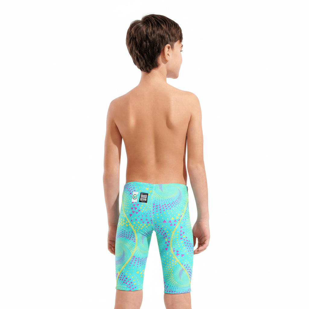 Arena Powerskin ST NEXT LE Fireflow Seaglass Junior Jammer Technical Suit (12U Compliant) - East Valley Sports