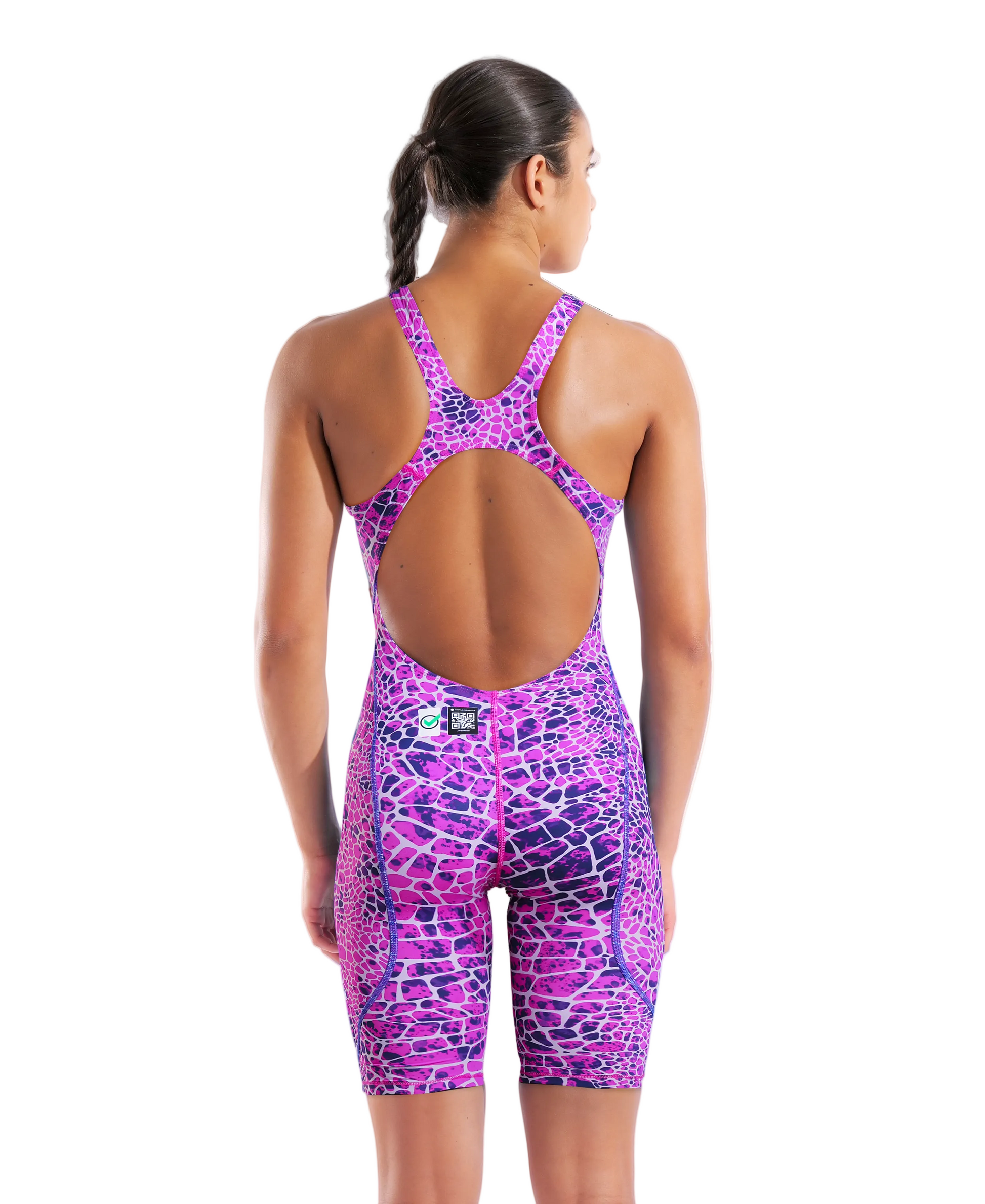 Arena Powerskin ST NEXT LE Snake Pink Open Back Technical Suit (12U Compliant) - East Valley Sports