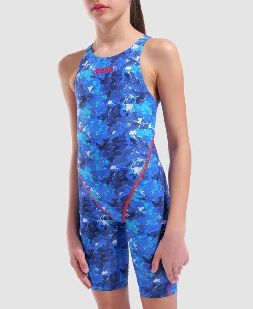 Arena Powerskin ST NEXT LE Splashy Multi Open Back Junior Technical Suit (12U Compliant) - East Valley Sports Technical SuitTechnical Suit