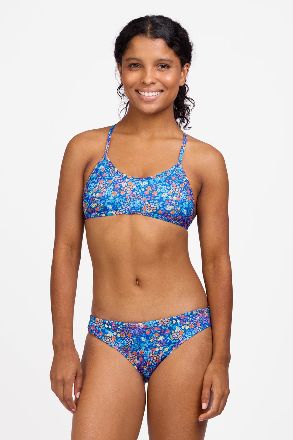 JOLYN Andy Bikini Bottom Print -Calendula - East Valley Sports SwimsuitSwimsuit