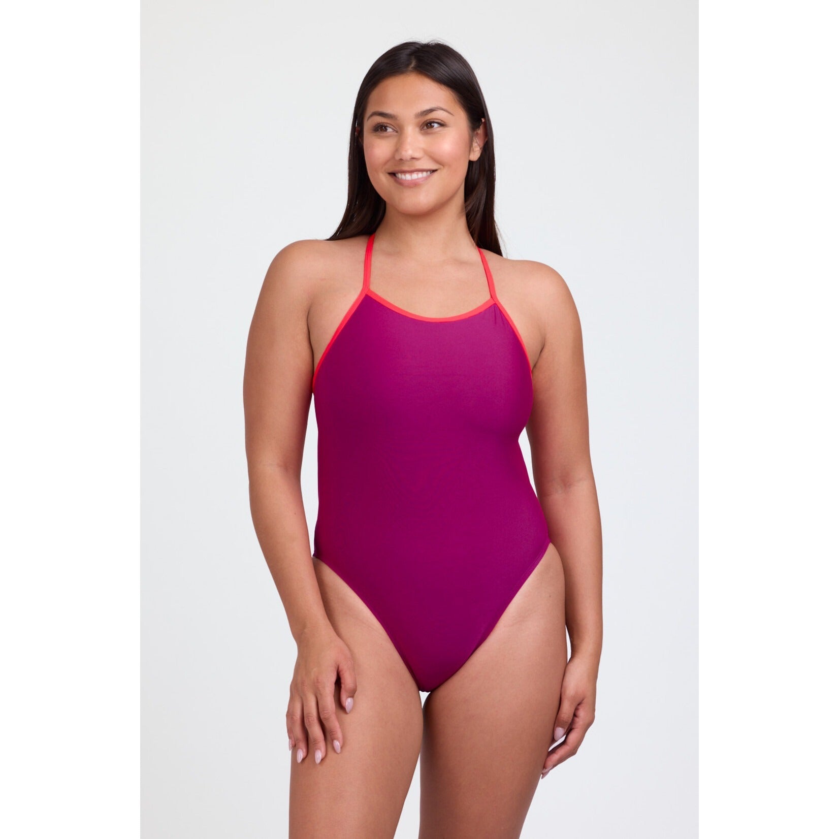 JOLYN Brandon 2 One Piece Contrast - Dragon Fruit/Strawberry - East Valley Sports SwimsuitSwimsuit
