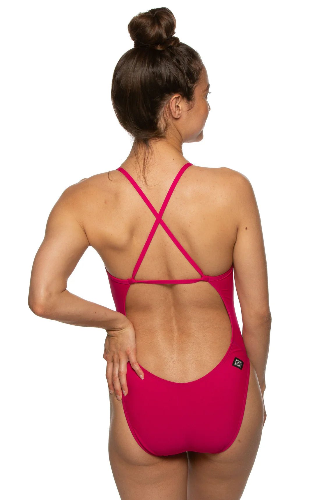 JOLYN Brandon One Piece Swimsuit Solid - Dragon Fruit - East Valley Sports SwimsuitSwimsuit