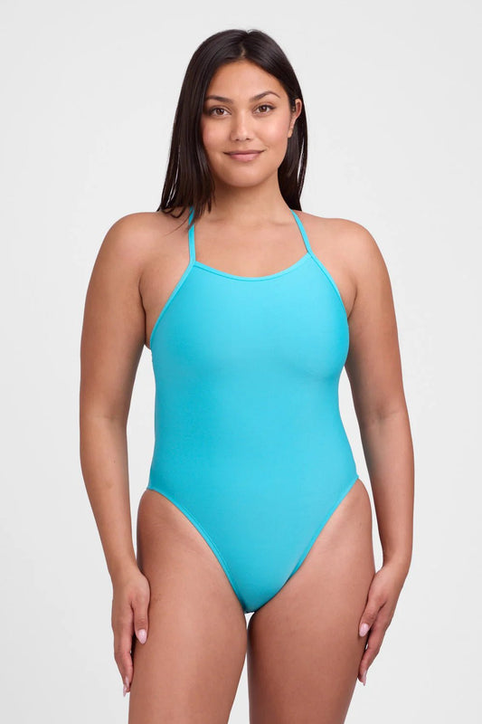 JOLYN Brandon One Piece Swimsuit Solid - Hawaii Blue - East Valley Sports SwimsuitSwimsuit