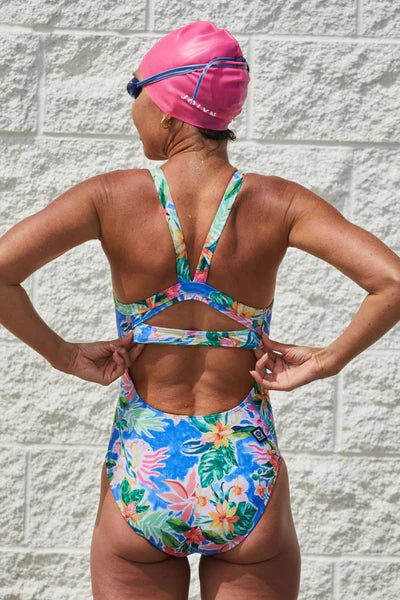 JOLYN Caroline One Piece Print - Island Breeze - East Valley Sports SwimsuitSwimsuit