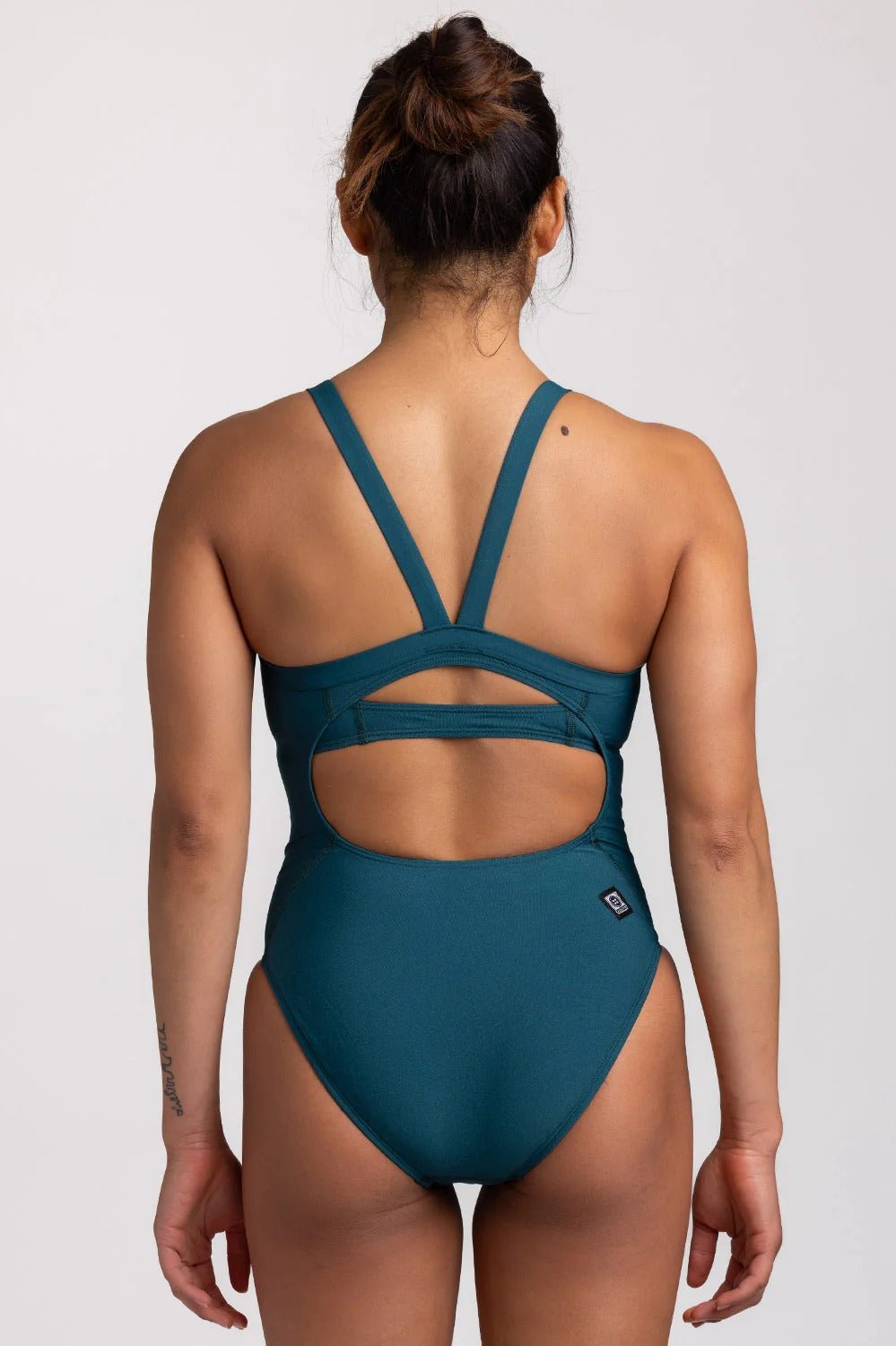 JOLYN Caroline One Piece Swim Suit Solid - Peacock - East Valley Sports SwimsuitSwimsuit