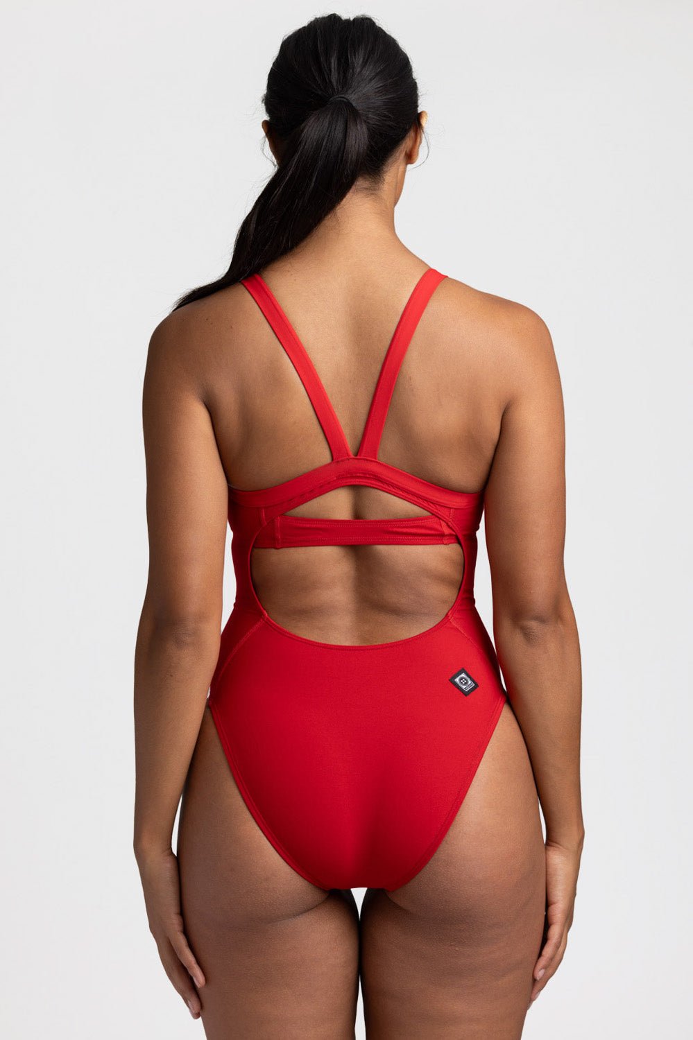 JOLYN Caroline One Piece Swim Suit Solid - Red - East Valley Sports SwimsuitSwimsuit