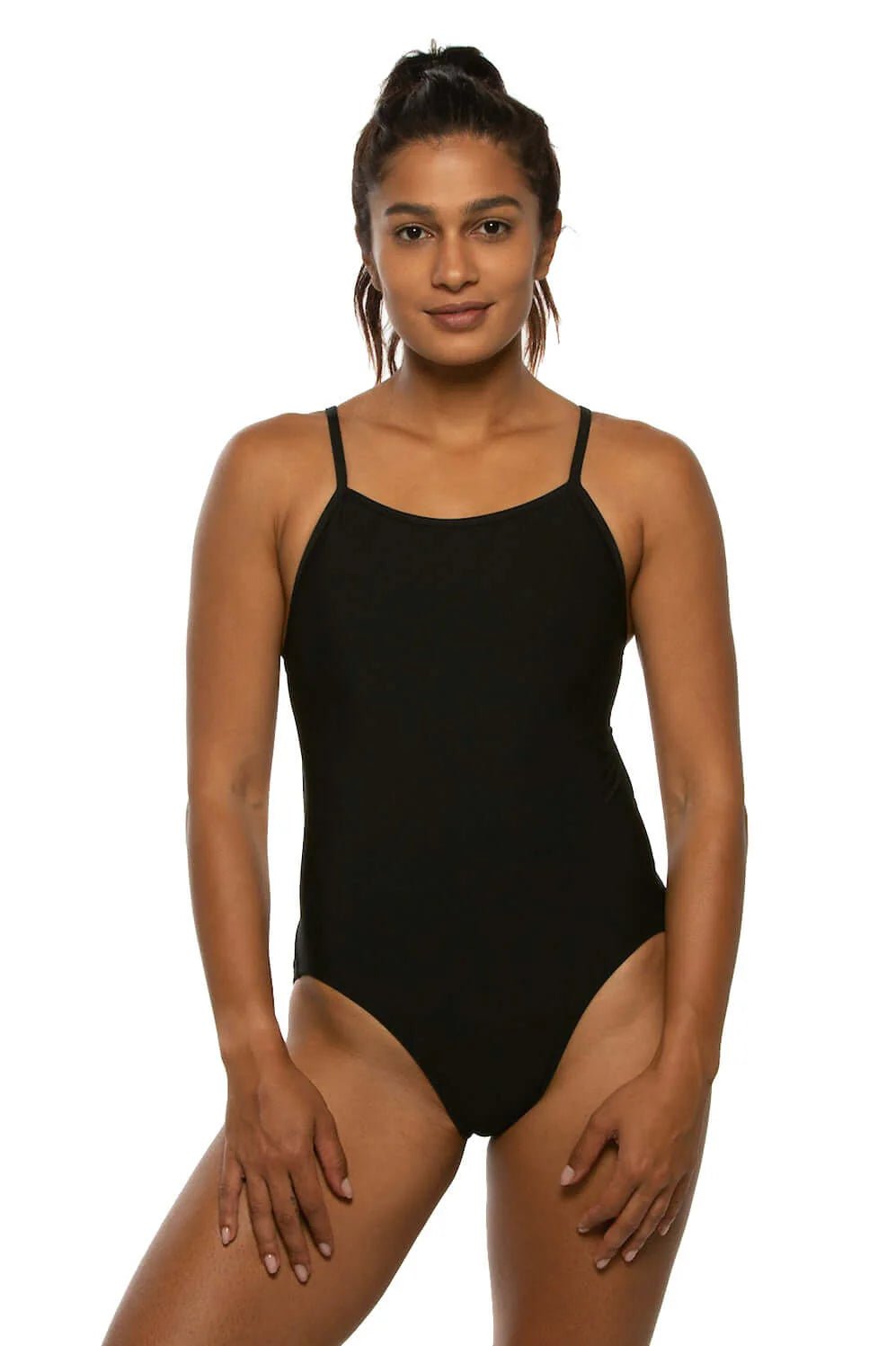 JOLYN Devon One Piece Swimsuit Solid - Black - East Valley Sports SwimsuitSwimsuit