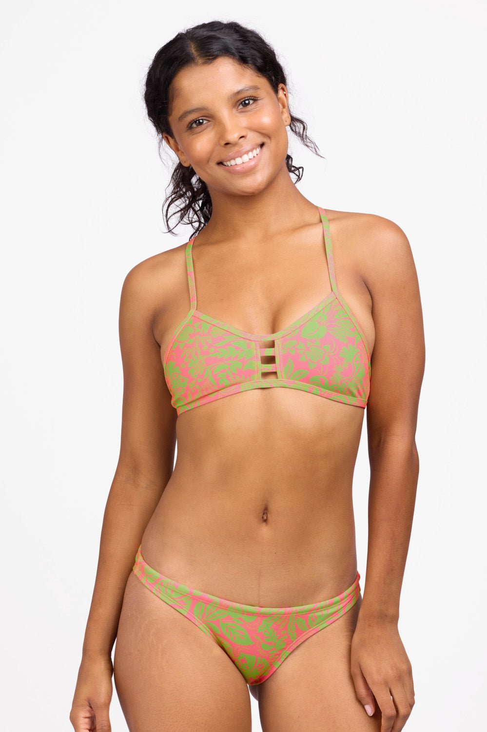 JOLYN Euro Bikini Bottom Print- Island Life - East Valley Sports SwimsuitSwimsuit