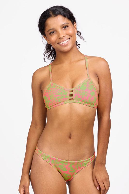 JOLYN Euro Bikini Bottom Print- Island Life - East Valley Sports SwimsuitSwimsuit