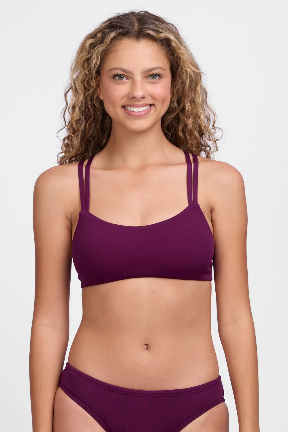 JOLYN Fendrick Solid Bikini Top - East Valley Sports SwimsuitSwimsuit