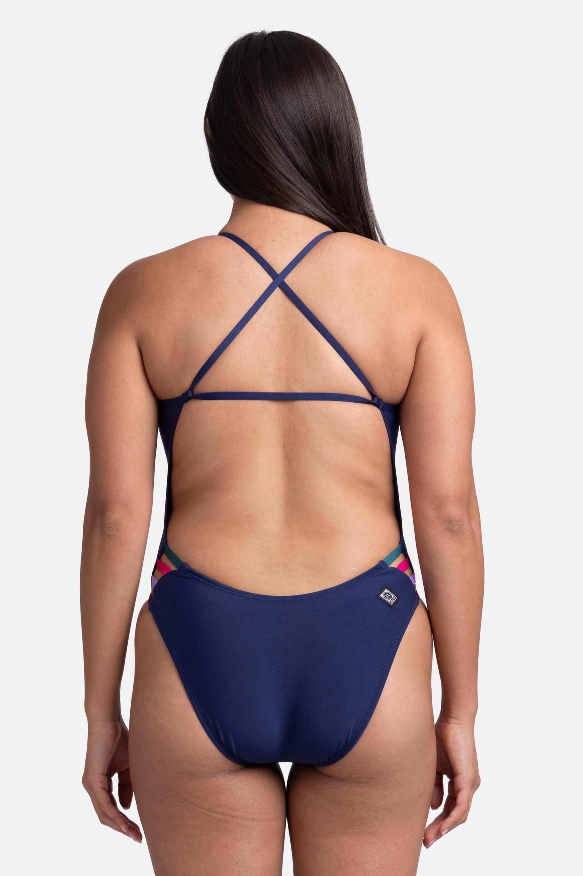 JOLYN Julian One Piece Contrast - Navy/Dragon Fruit/Hawaii Blue - East Valley Sports SwimsuitSwimsuit