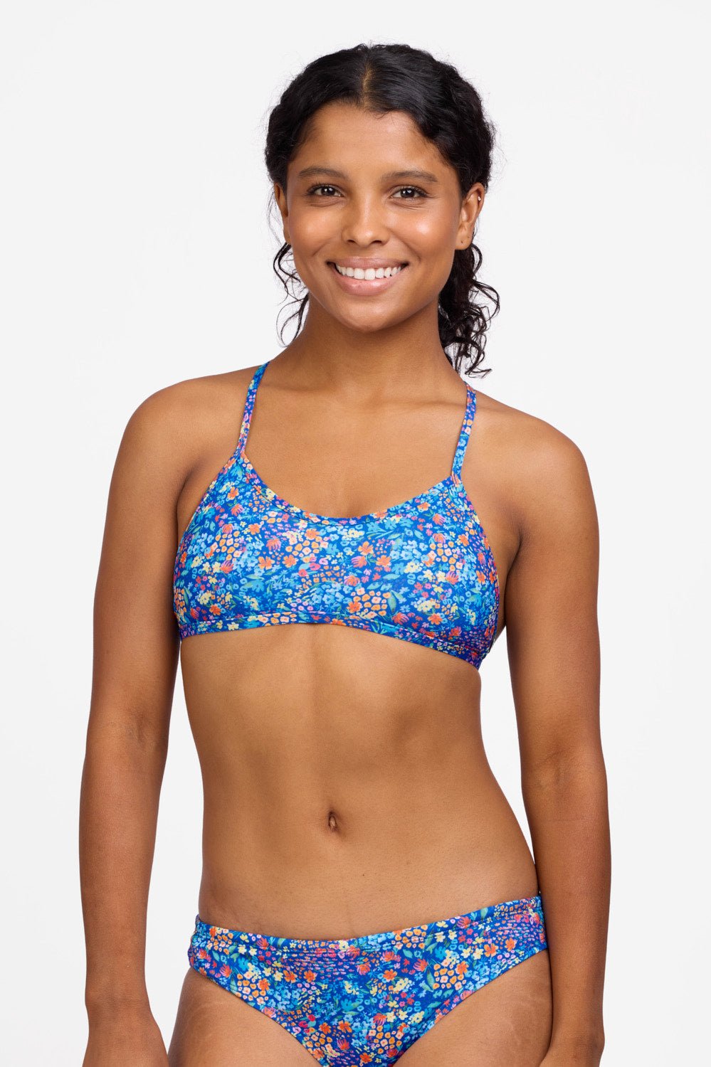 Jolyn Natalie Bikini Top Print - Calendula - East Valley Sports SwimsuitSwimsuit
