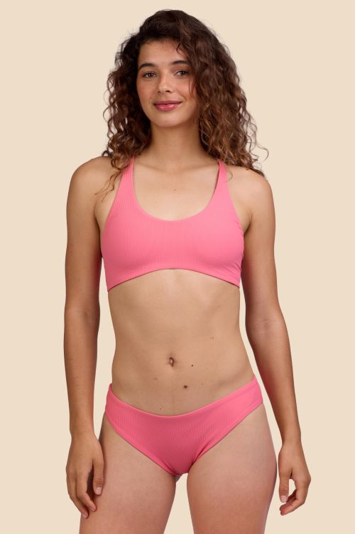 Jolyn Surf Valle Bikini Bottom Solid Ribbed - East Valley Sports