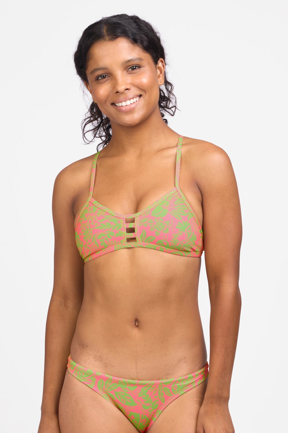 JOLYN Tomcat Bikini Top Print - Island Life - East Valley Sports SwimsuitSwimsuit