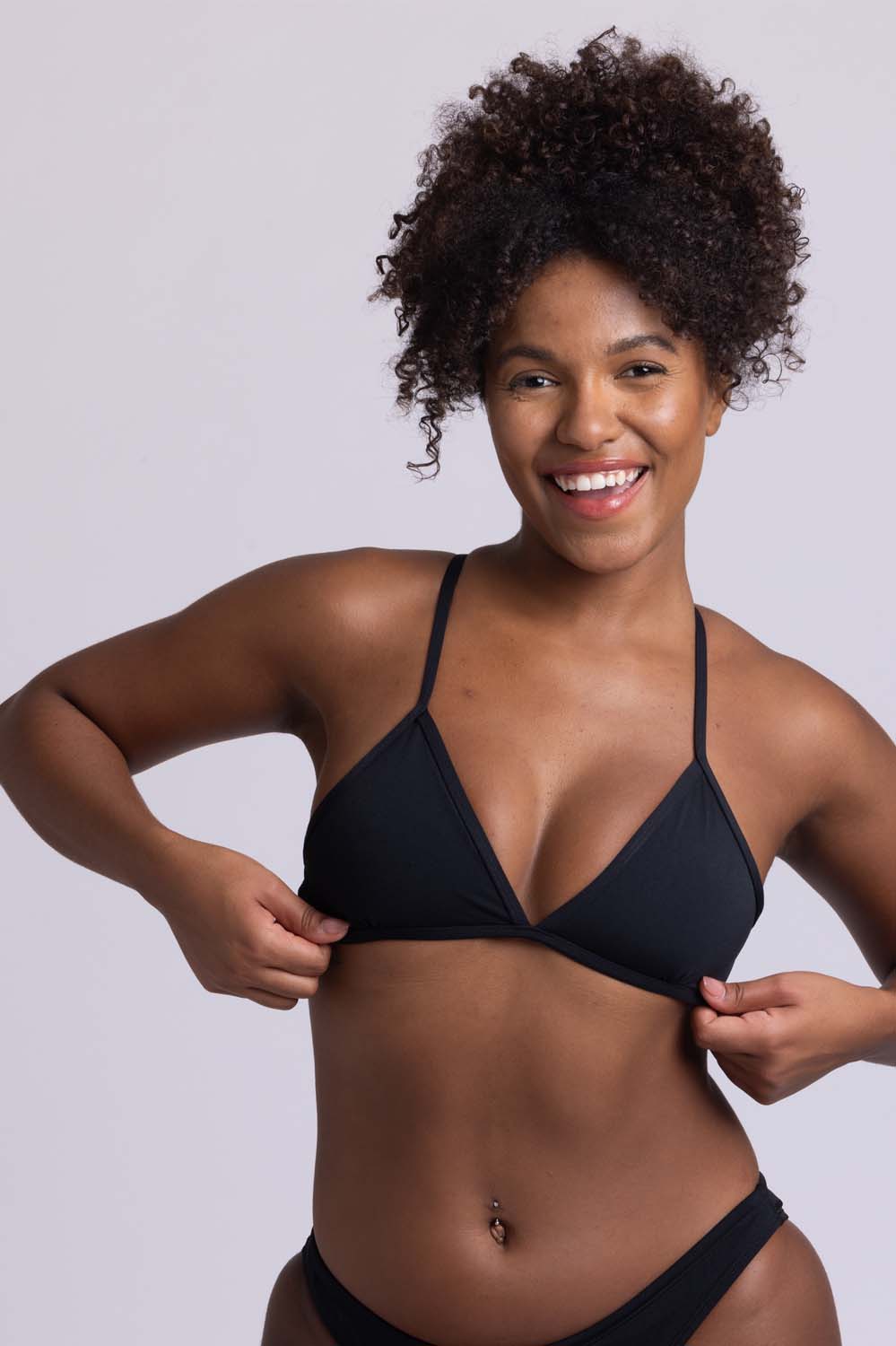 JOLYN Triangle Solid Bikini Top - East Valley Sports SwimsuitSwimsuit
