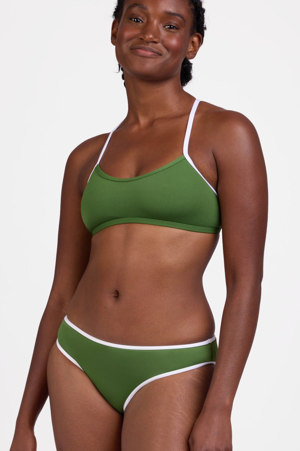JOLYN Whitney Bikini Bottom Contrast - East Valley Sports SwimsuitSwimsuit