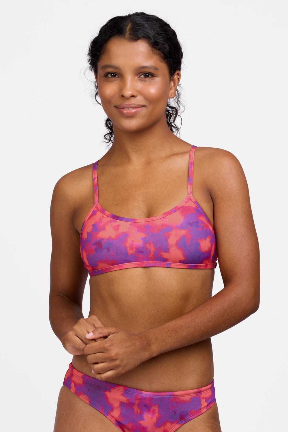 JOLYN Jocelyn Bikini Top Print -Canvas