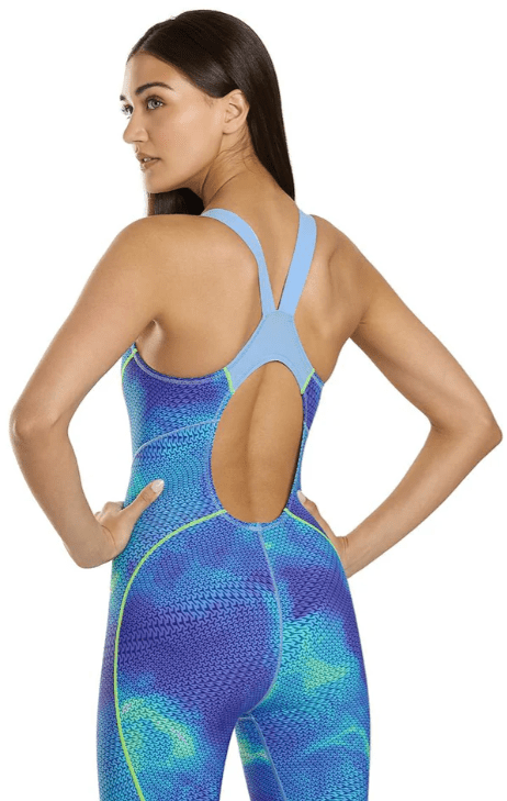 Speedo Fastskin Hyperspark Open Back Print Technical Suit - East Valley Sports