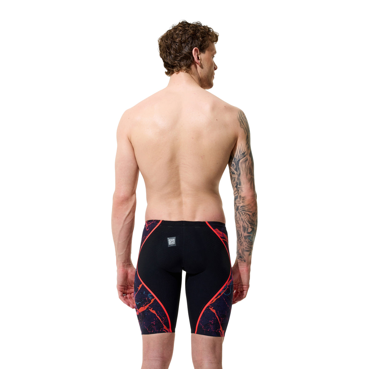 Speedo Fastskin LZR Pure Intent 2.0 Black/Black Ember/Flare Jammer Technical Suit - East Valley Sports Technical SuitTechnical Suit
