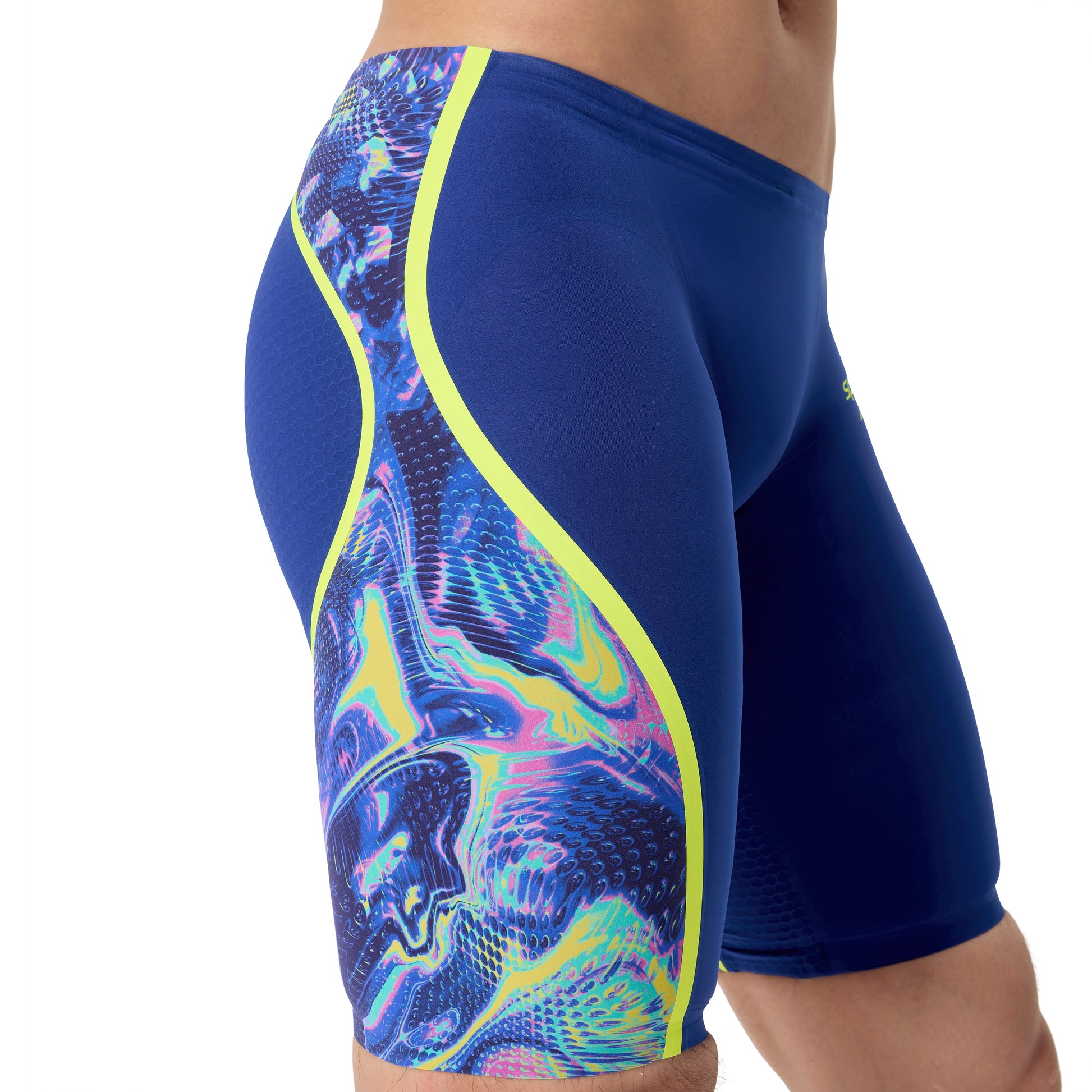 Speedo Fastskin LZR Pure Intent 2.0 LE Navy/Multi/Yellow Jammer Technical Suit - East Valley Sports Technical SuitTechnical Suit