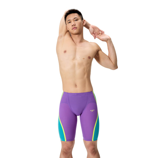 Speedo Fastskin LZR Pure Intent 2.0 LE Purple/Turquoise Jammer Technical Suit - East Valley Sports Technical SuitTechnical Suit