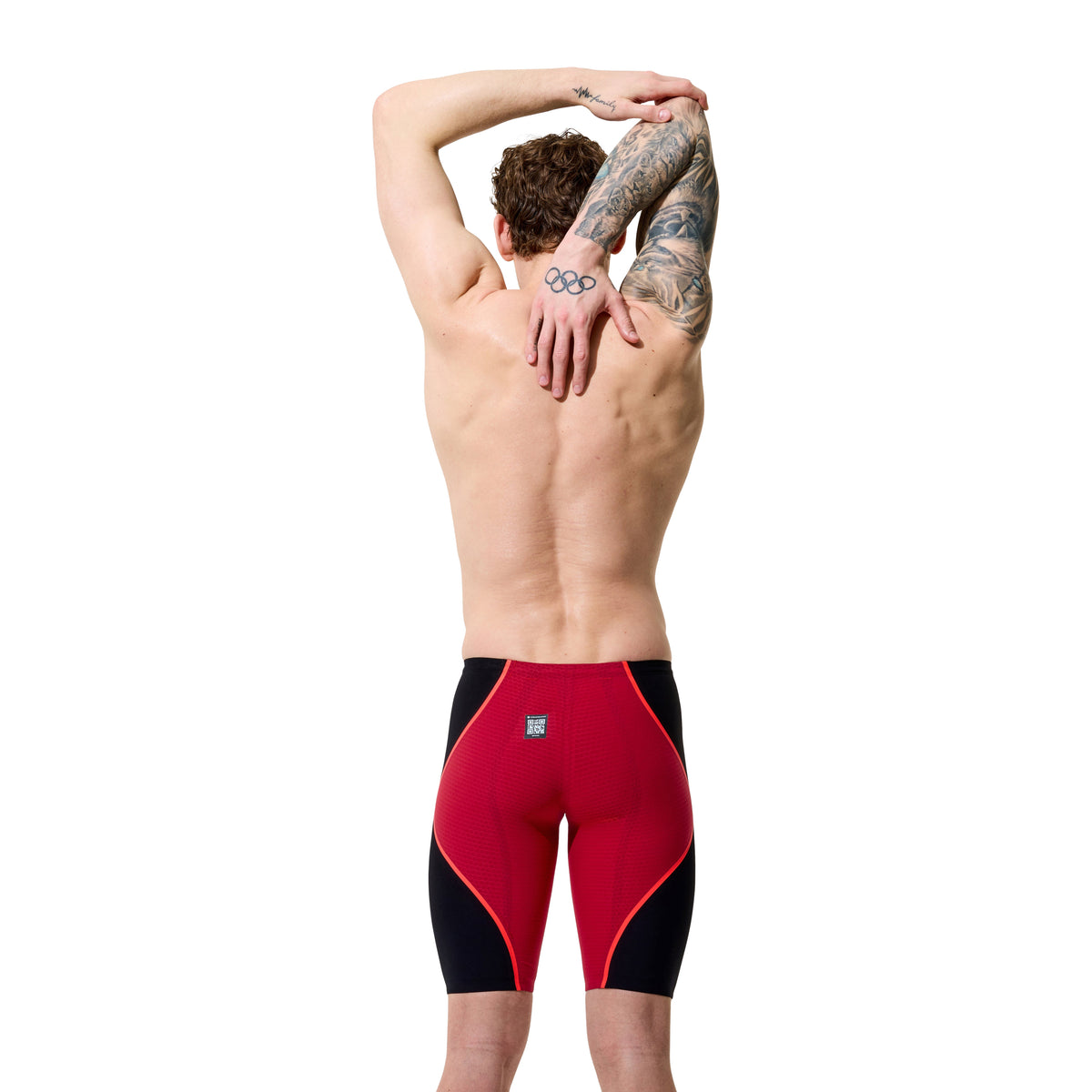 Speedo Fastskin LZR Pure Intent 2.0 Regal Red/Black/Flare High Waist Jammer Technical Suit - East Valley Sports Technical SuitTechnical Suit