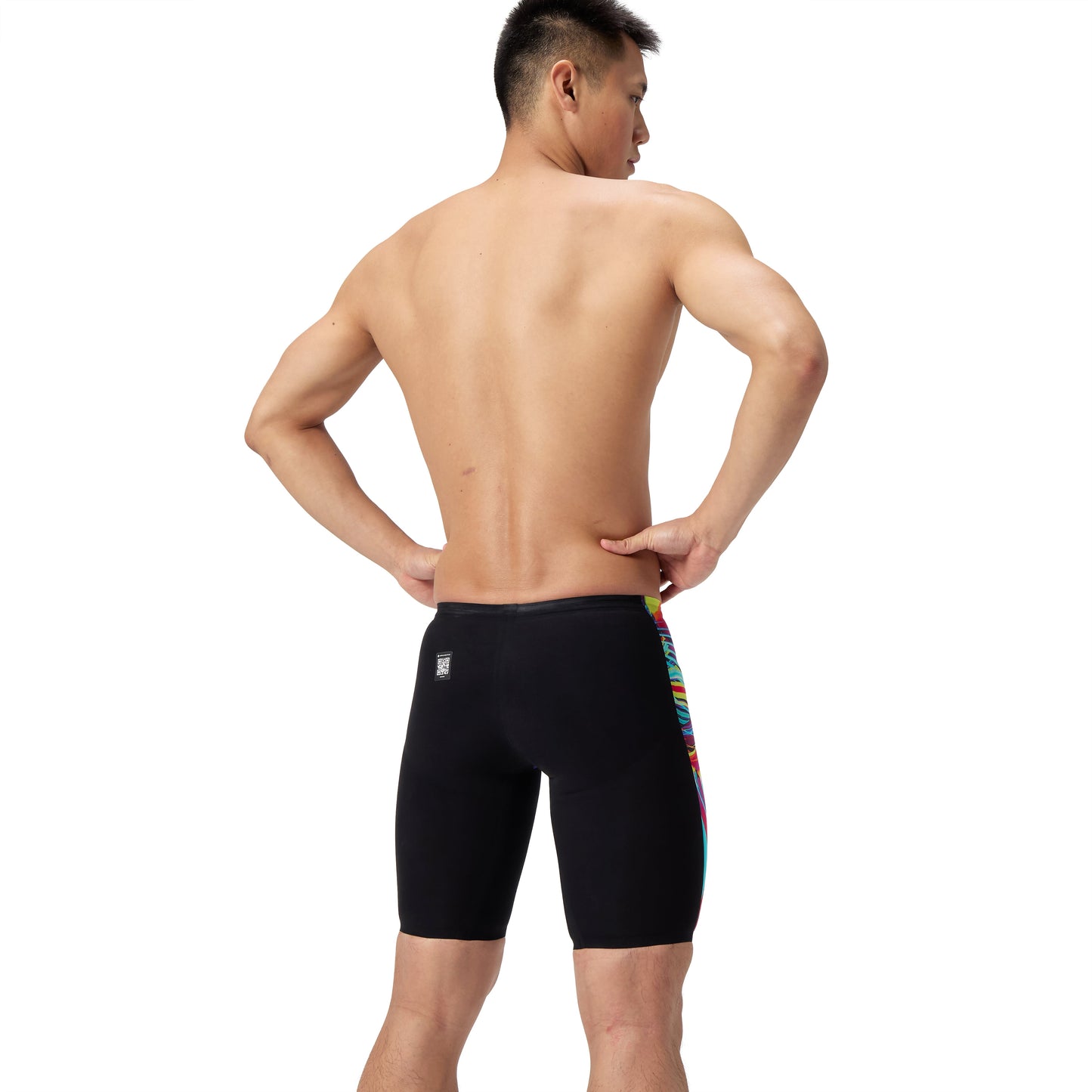 Speedo Fastskin LZR Pure Valor 2.0 Black/Molten Blur Jammer Technical Suit - East Valley Sports Technical SuitTechnical Suit