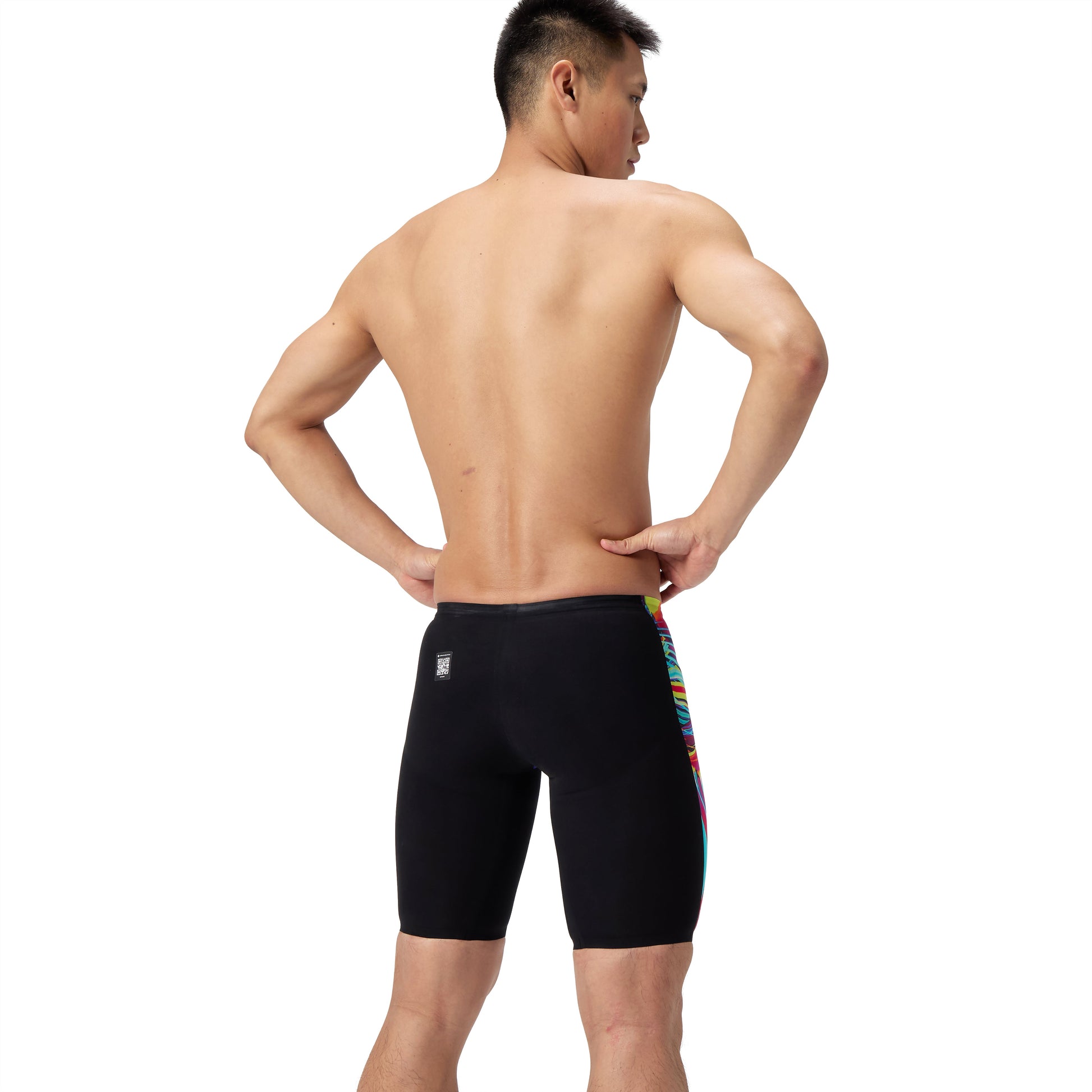 Speedo Fastskin LZR Pure Valor 2.0 Black/Molten Blur Jammer Technical Suit - East Valley Sports Technical SuitTechnical Suit