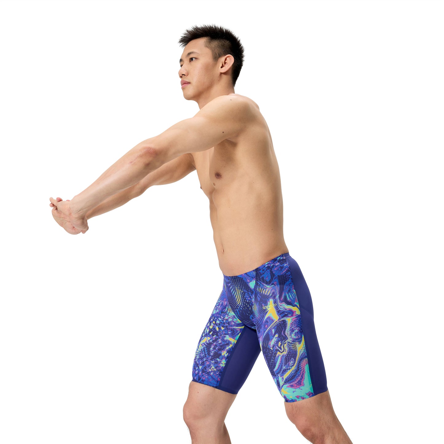 Speedo Fastskin LZR Pure Valor 2.0 LE Navy/Multi Jammer Technical Suit - East Valley Sports