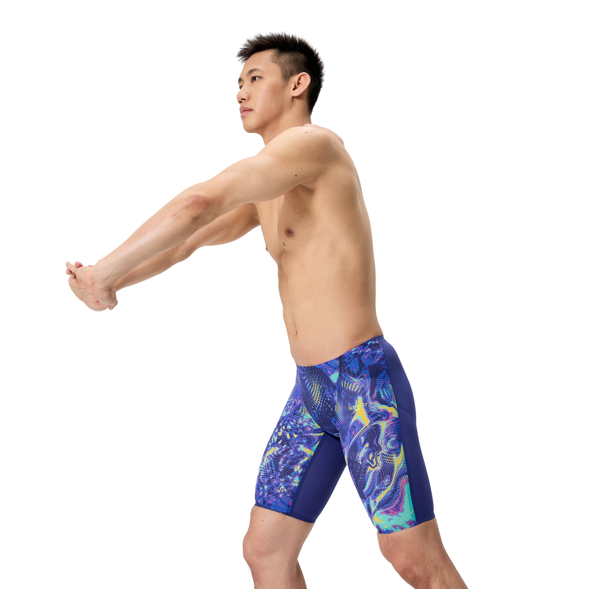 Speedo Fastskin LZR Pure Valor 2.0 LE Navy/Multi Jammer Technical Suit - East Valley Sports