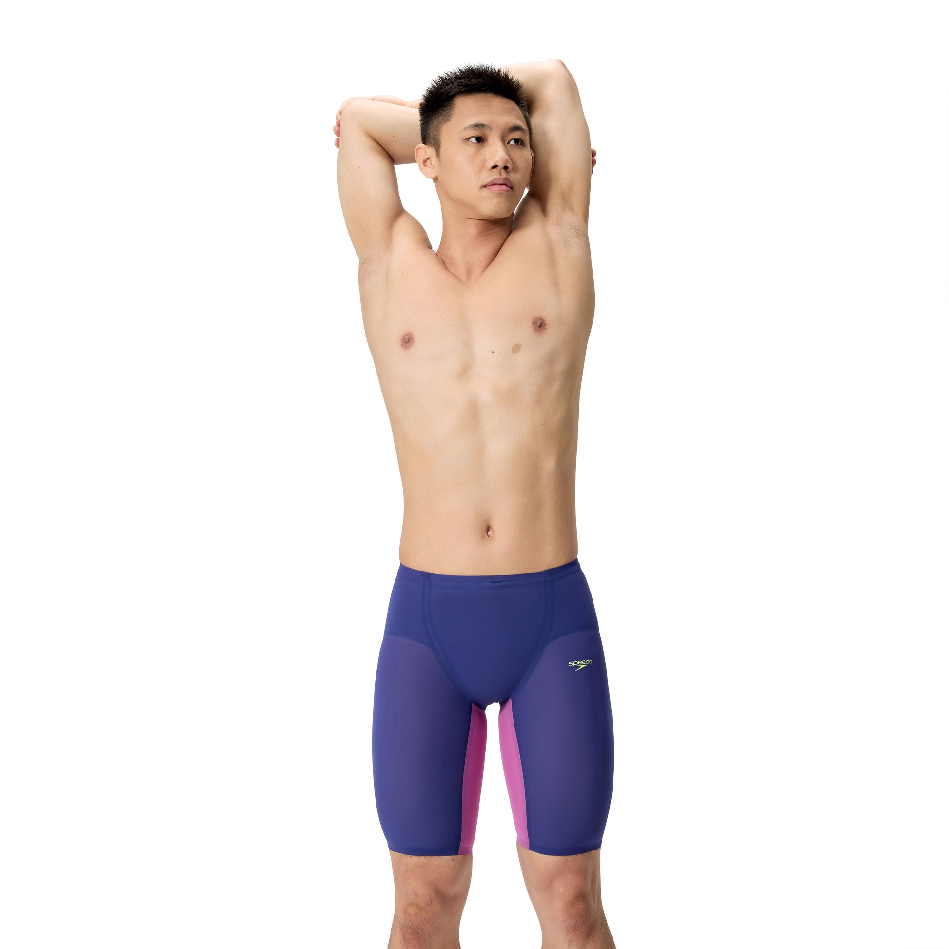 Speedo Fastskin LZR Pure Valor 2.0 LE Noble Navy/Jelly High Waist Jammer Technical Suit - East Valley Sports