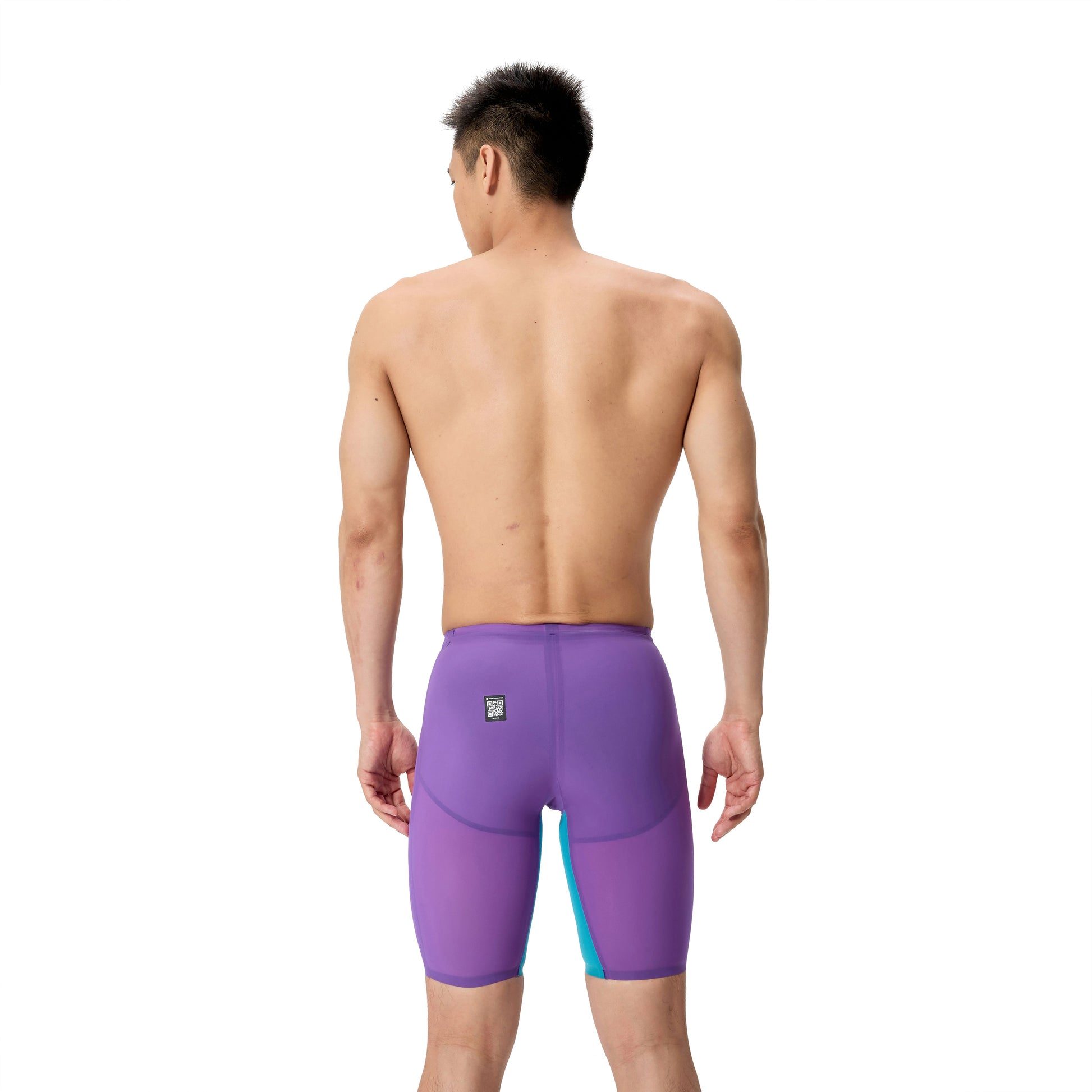 Speedo Fastskin LZR Pure Valor 2.0 LE Purple/Turquoise High Waist Jammer Technical Suit - East Valley Sports