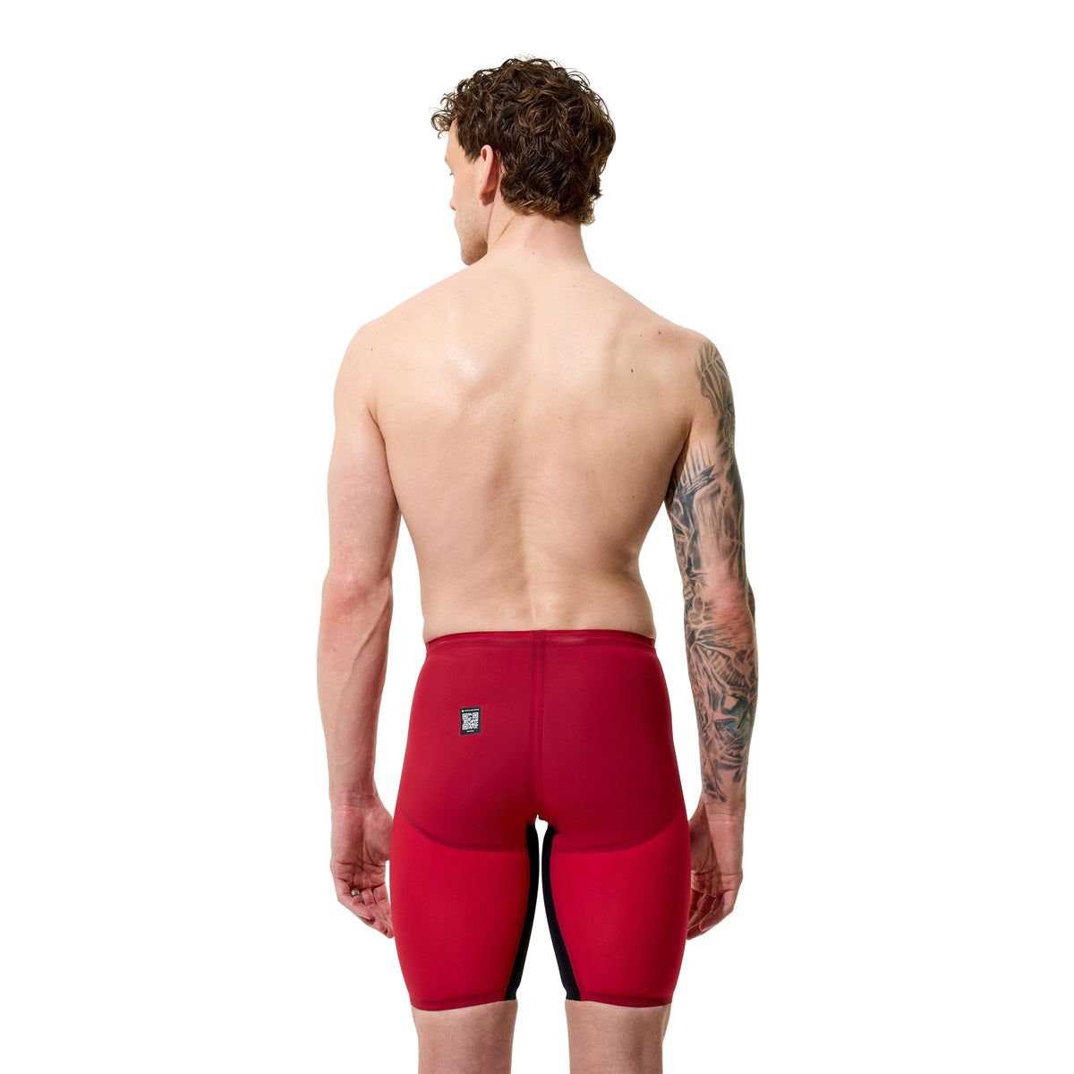 Speedo Fastskin LZR Pure Valor 2.0 Regal Red/Black High Waist Jammer Technical Suit - East Valley Sports