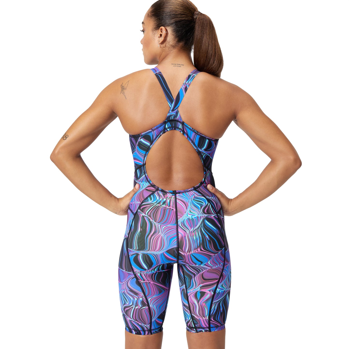 Speedo Vanquisher Printed Kneeskin Technical Suit - East Valley Sports