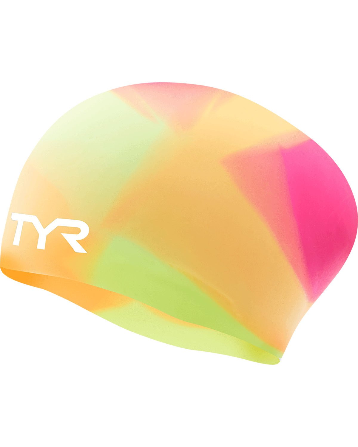 TYR Junior Tie-Dye Long Hair Silicone Swim Cap - East Valley Sports Swim CapSwim Cap