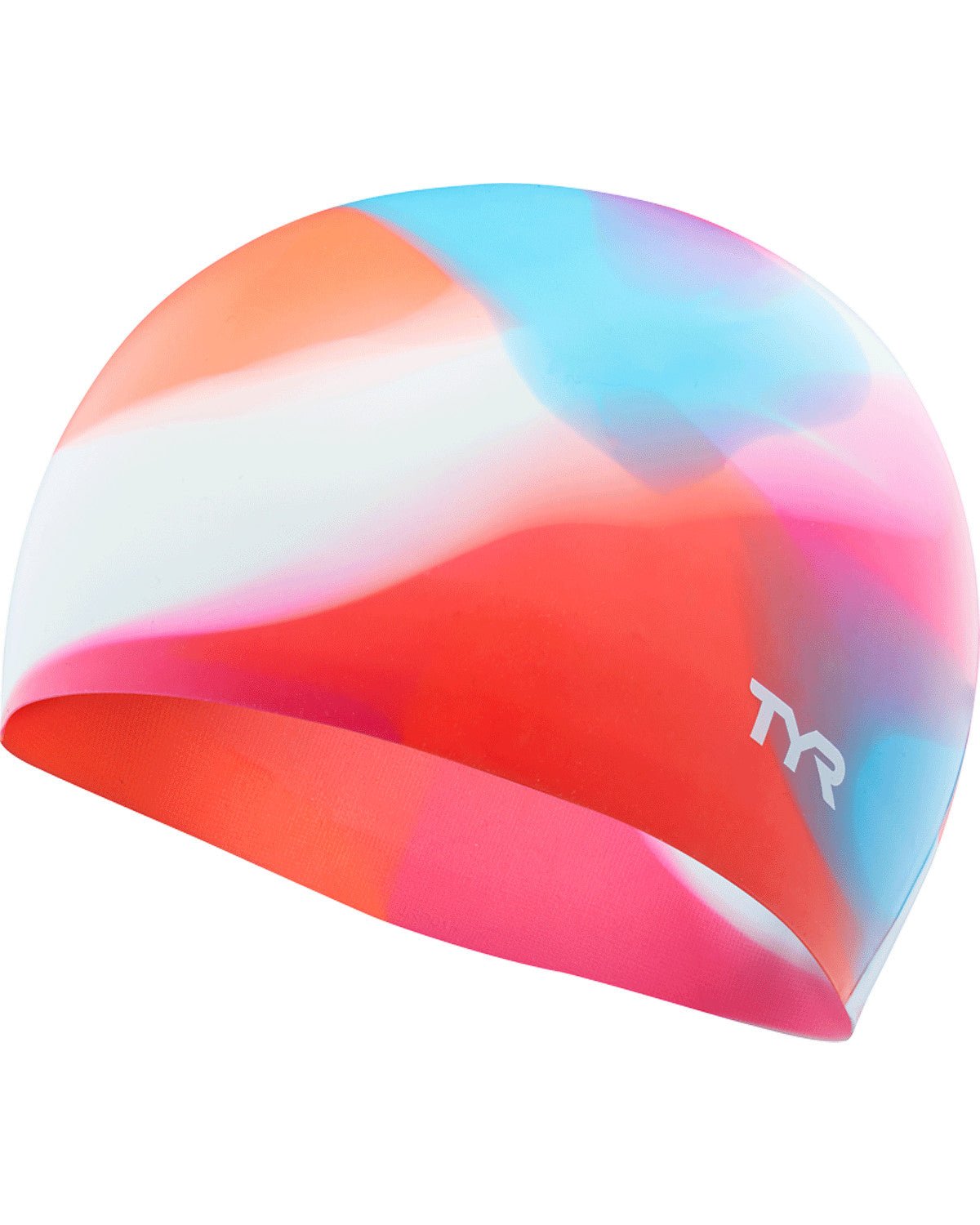 TYR Junior Tie-Dye Silicone Cap - East Valley Sports Swim CapSwim Cap