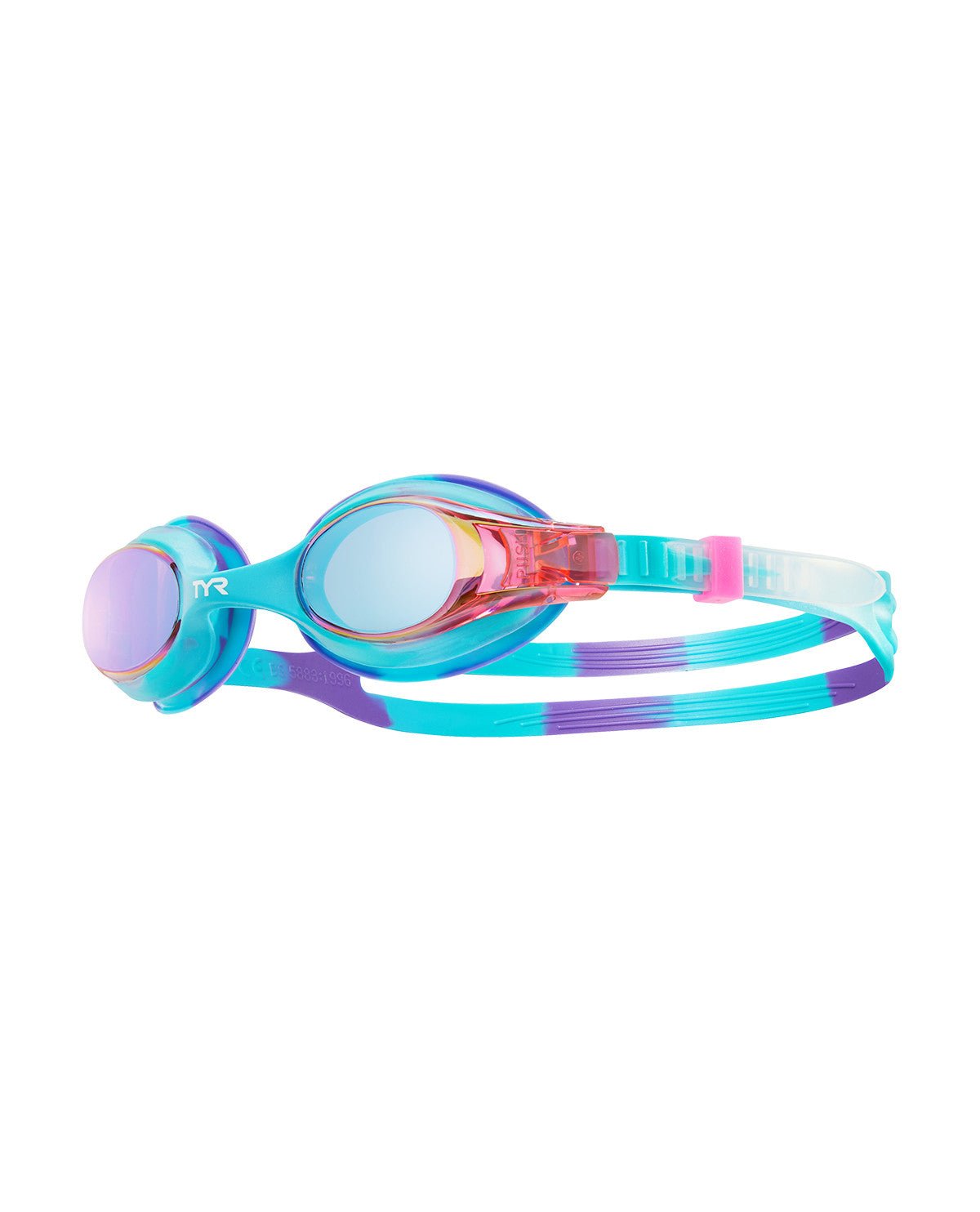 TYR Kids Swimple Tie Dye Mirrored Goggle - East Valley Sports GoggleGoggle