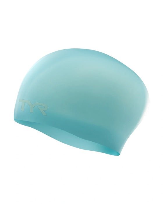 TYR Long Hair Wrinkle-Free Silicone Swim Cap - East Valley Sports Swim CapSwim Cap