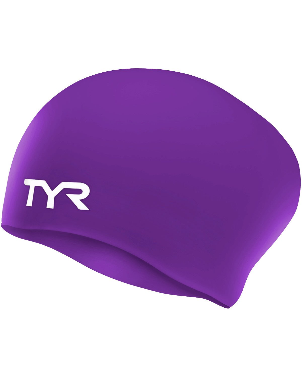 TYR Long Hair Wrinkle-Free Silicone Swim Cap - East Valley Sports Swim CapSwim Cap