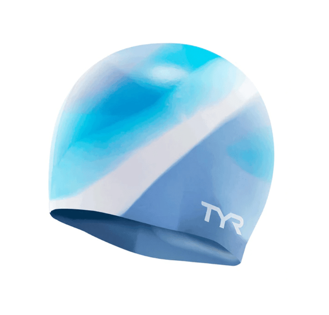 TYR Multi Color Silicone Swim Cap - East Valley Sports Swim CapSwim Cap